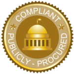 Compliance seal stating this contract is a publicly-procured competitively solicited agreement