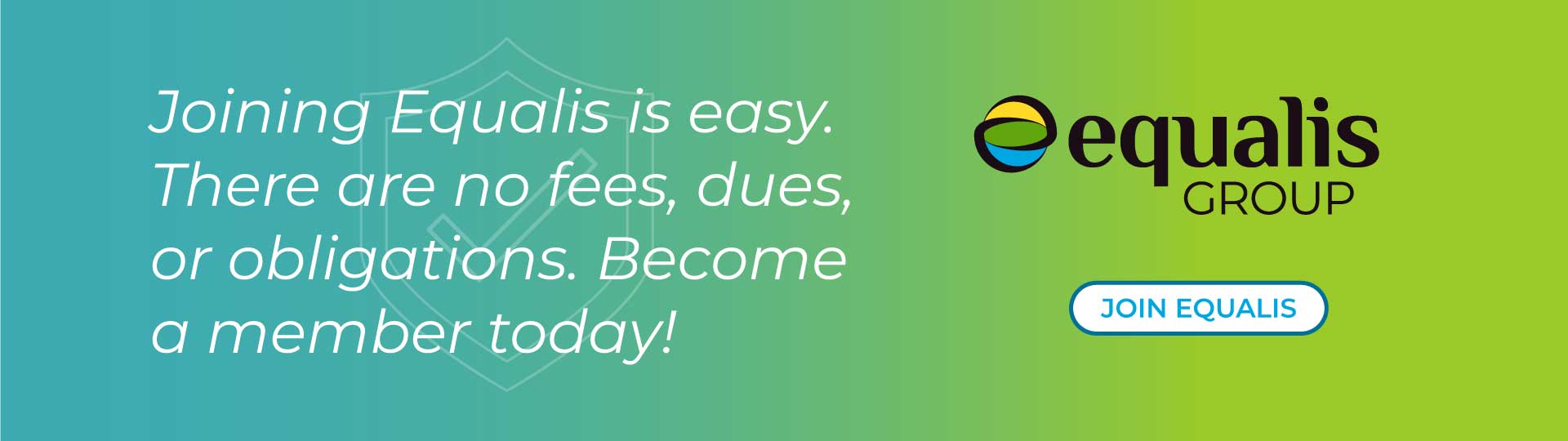 Click to visit Equalis Group's Join Page. Cooperative purchasing made easy. There are no fees, dues, or obligations to become a member.