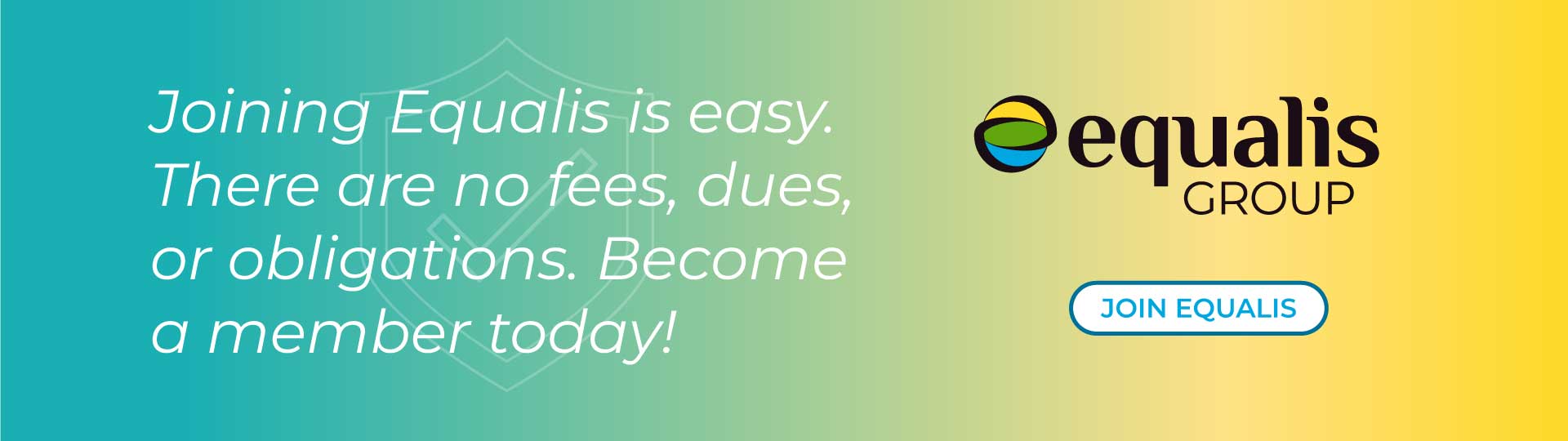 Click to visit Equalis Group's Join Page. Cooperative purchasing made easy. There are no fees, dues, or obligations to become a member.