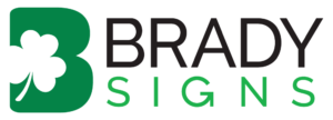 Brady Signs logo Brady Signs logo