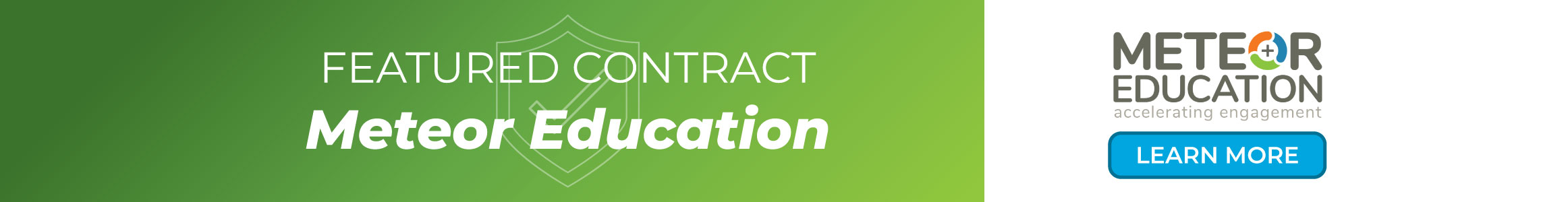 Visit this month's featured supplier Meteor Education