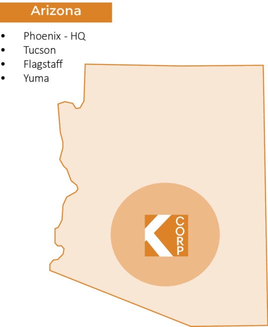 K-Corp (Map - Arizona)