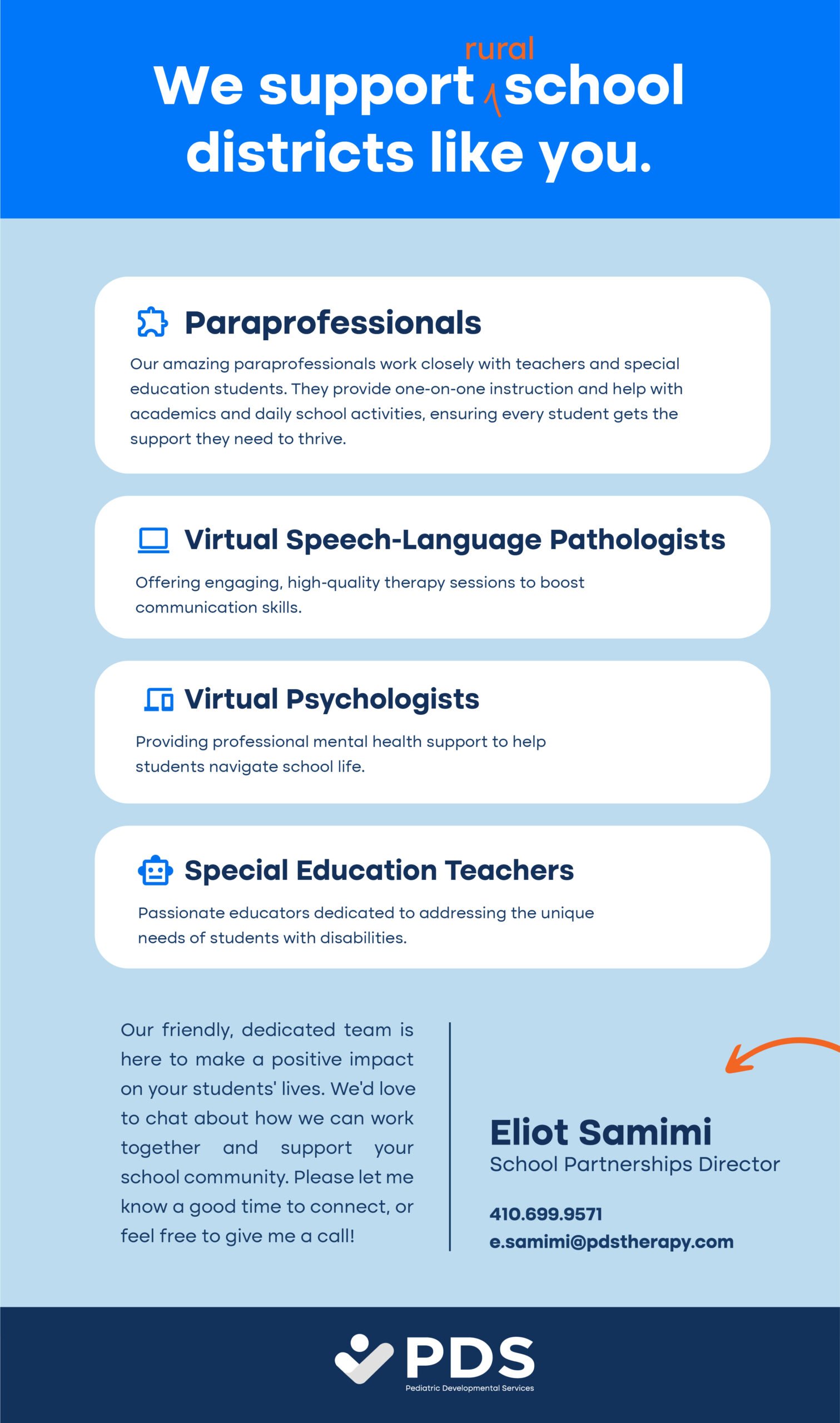 PDS rural school districts