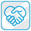 Pro-Link Heart Hands Icon